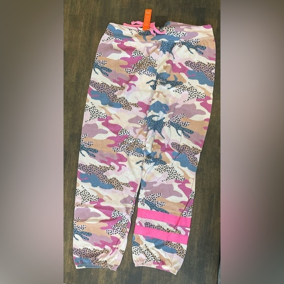 SUNDRY Abstract Camo Sweatpants Size 4 - Picture 2 of 3